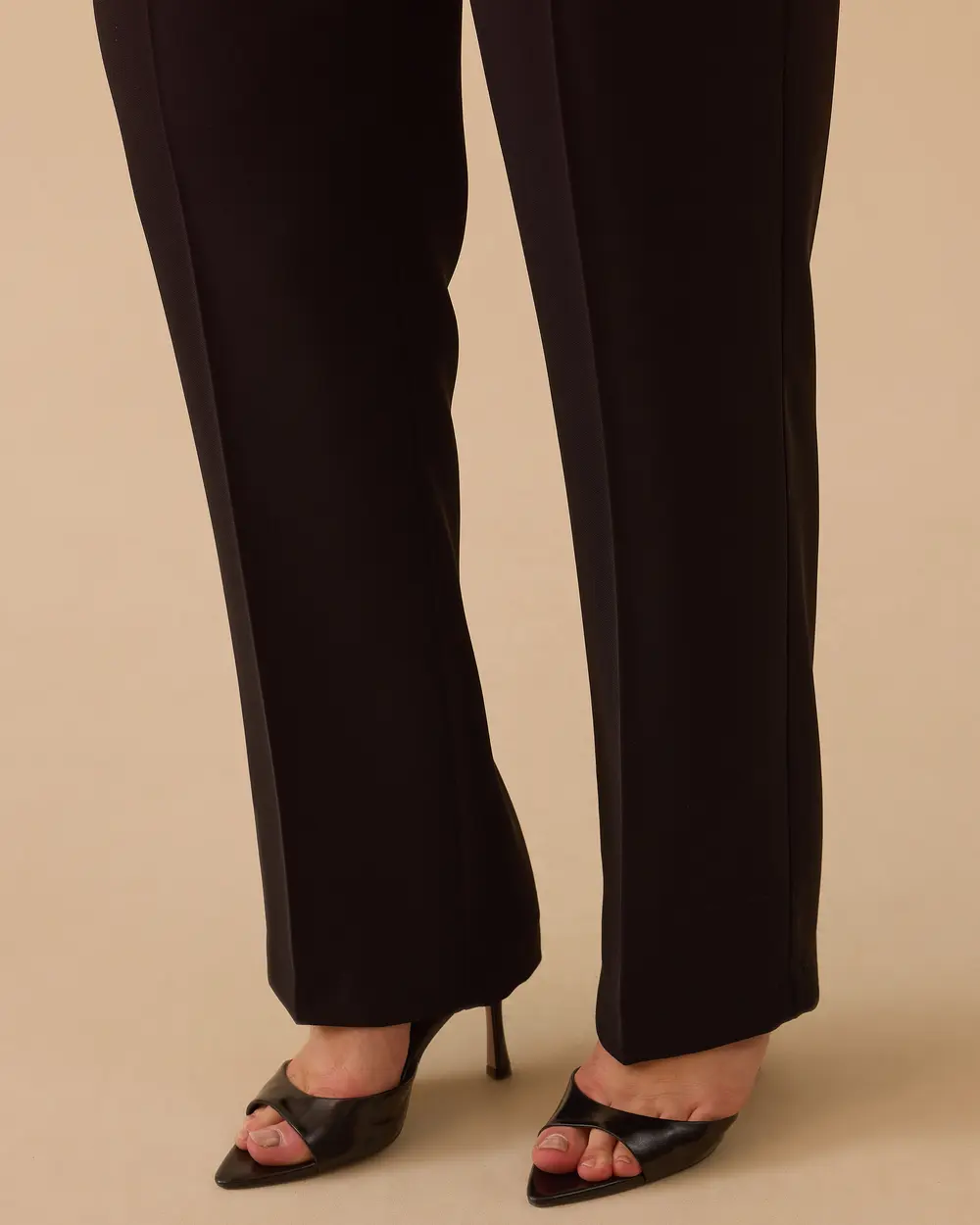 Büyük Beden Cepli Tam Boy Pantolon