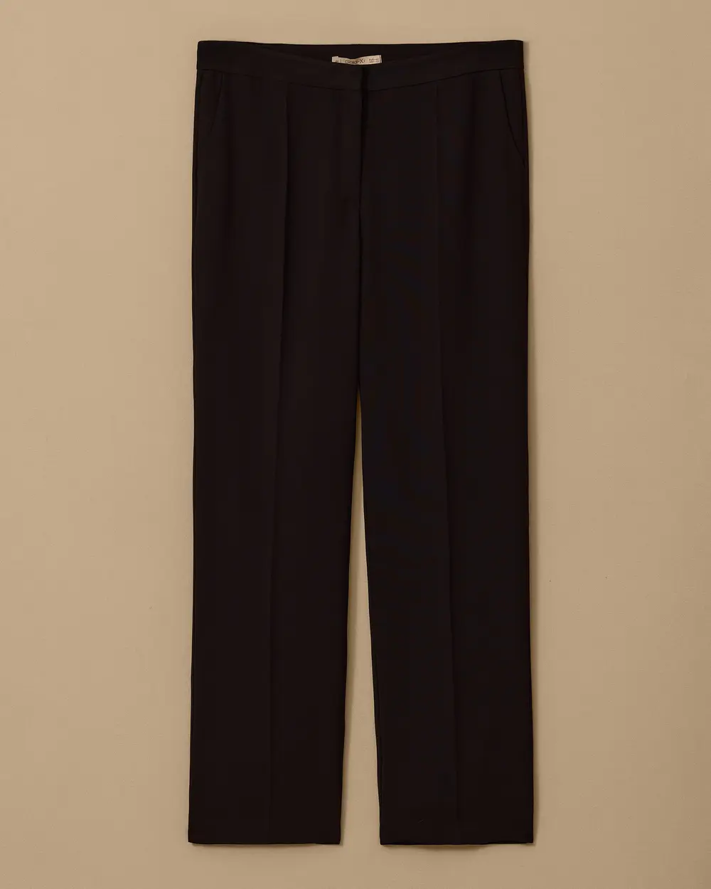 Plus Size Full Length Pants with Pockets
