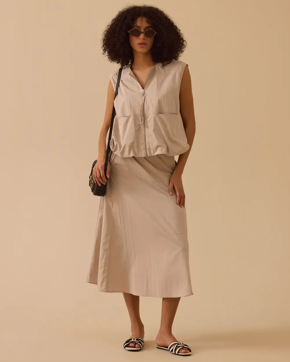 Fermuarlı Cep Detaylı Yelek