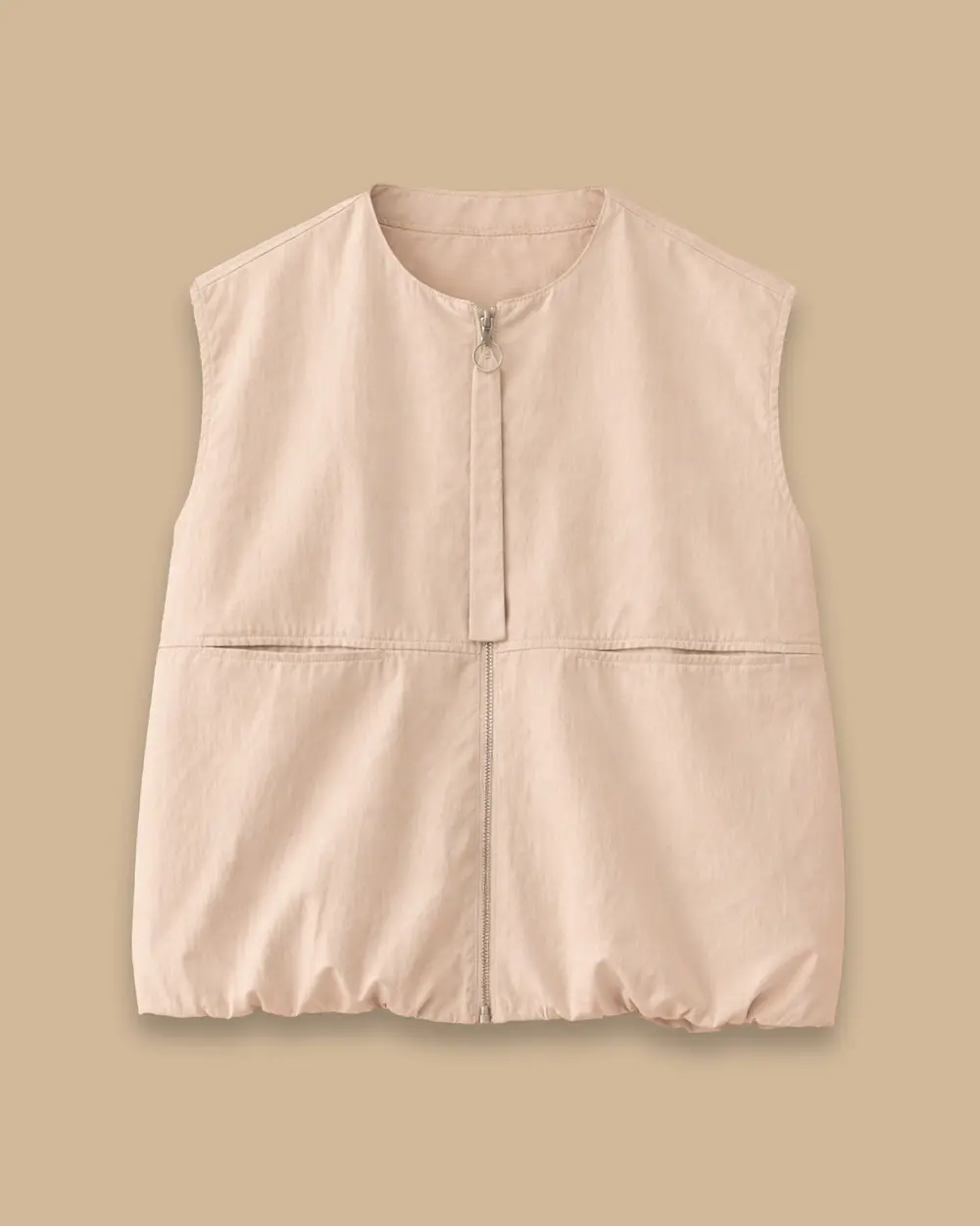 Fermuarlı Cep Detaylı Yelek