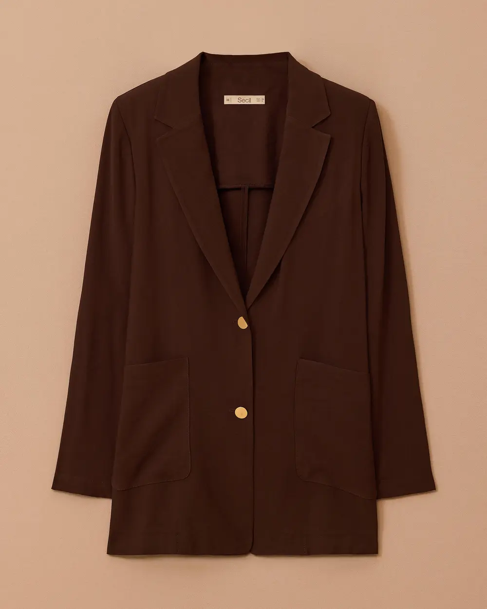 Cep Detaylı Blazer Ceket