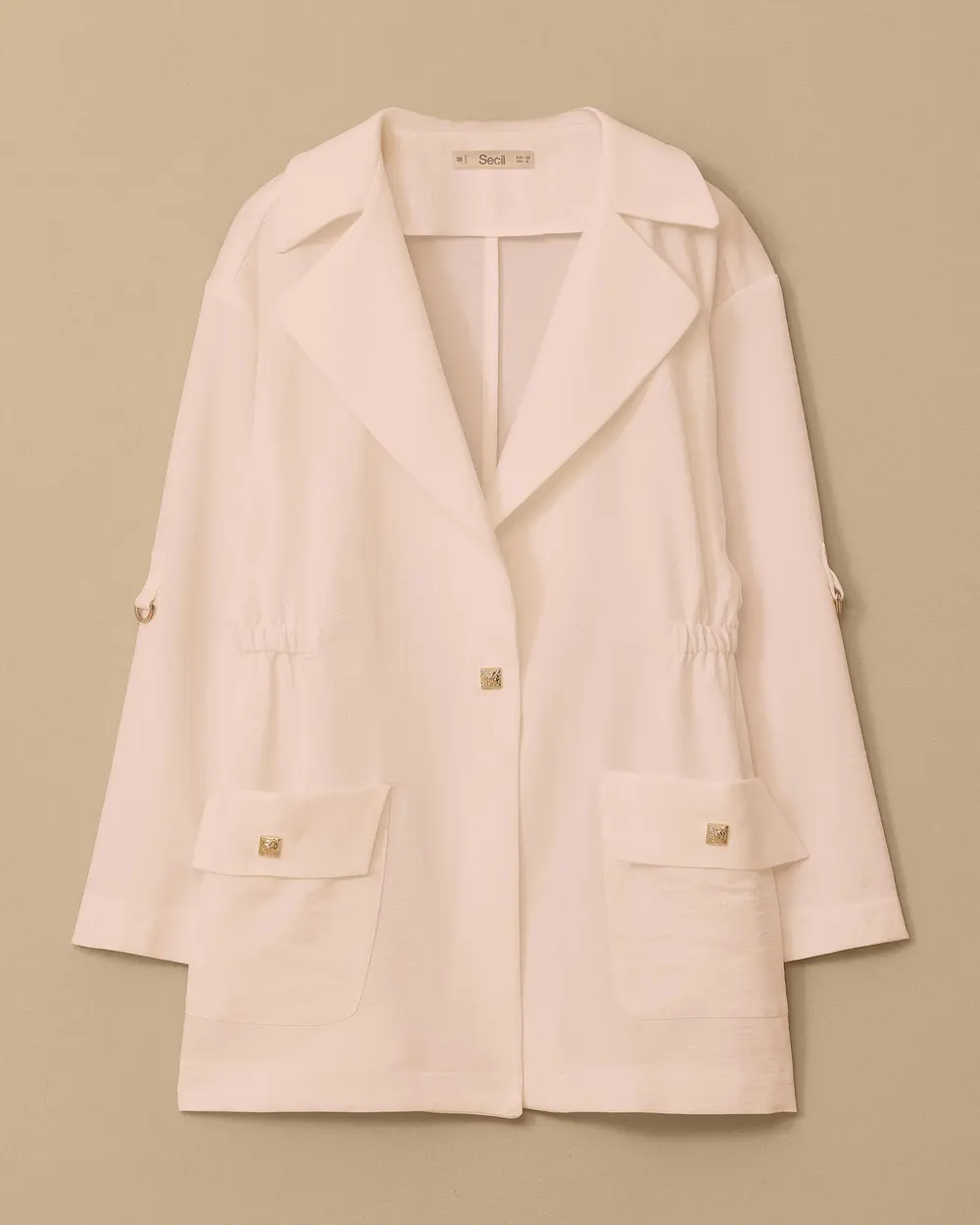 Waist Rubberized Jacket