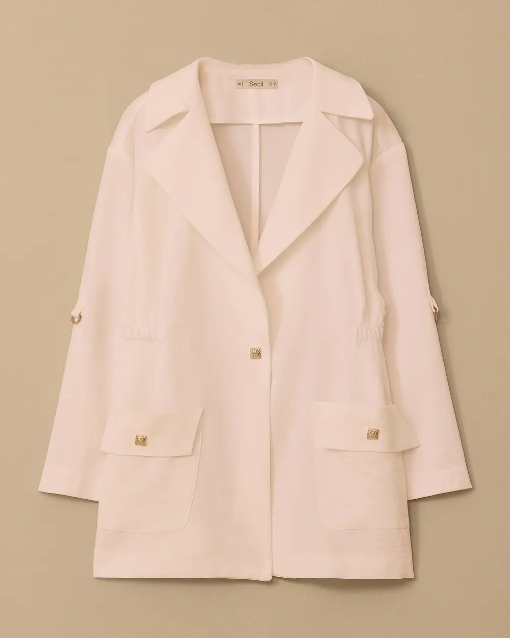 Waist Rubberized Jacket