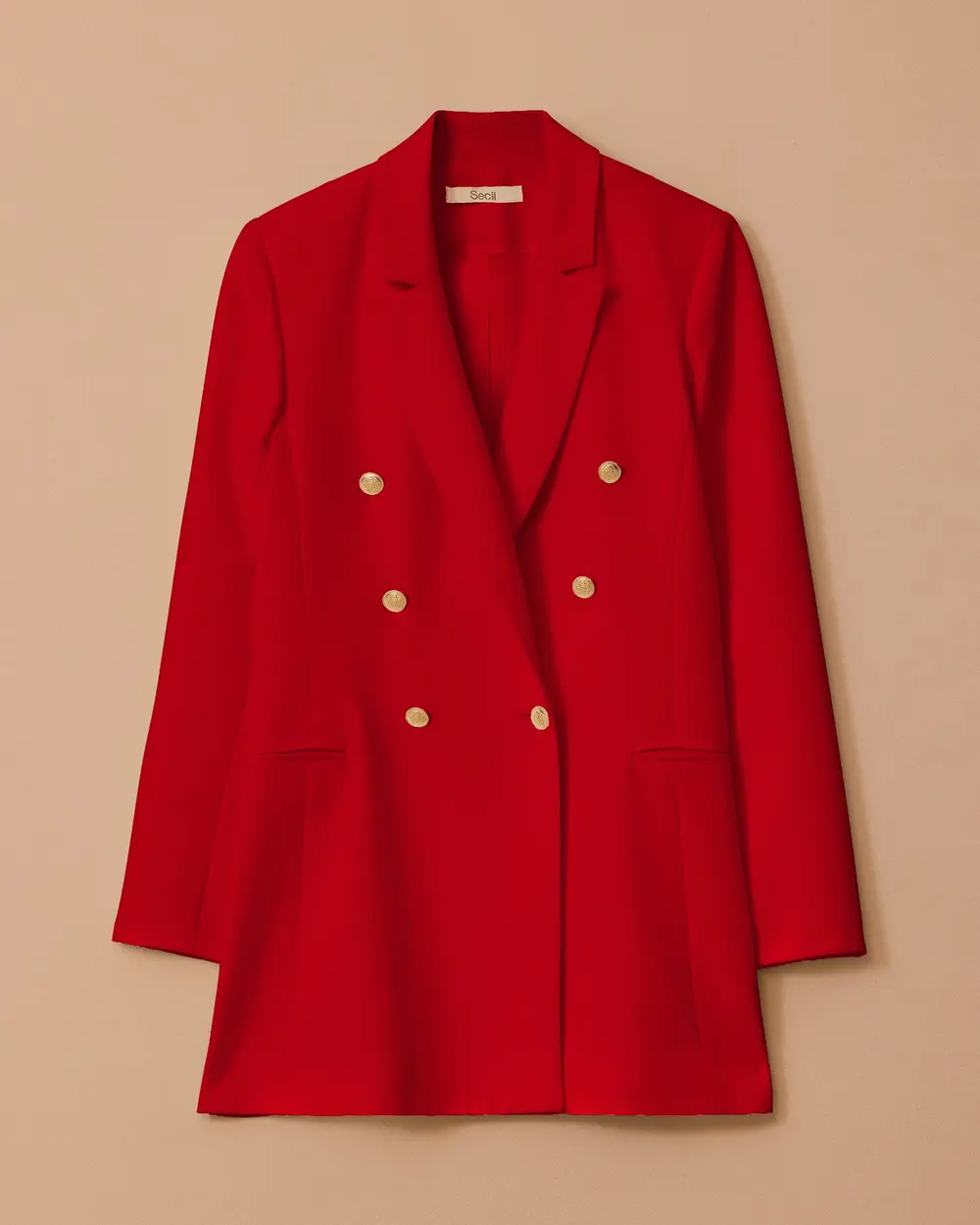 Kruvaze Klasik Ceket