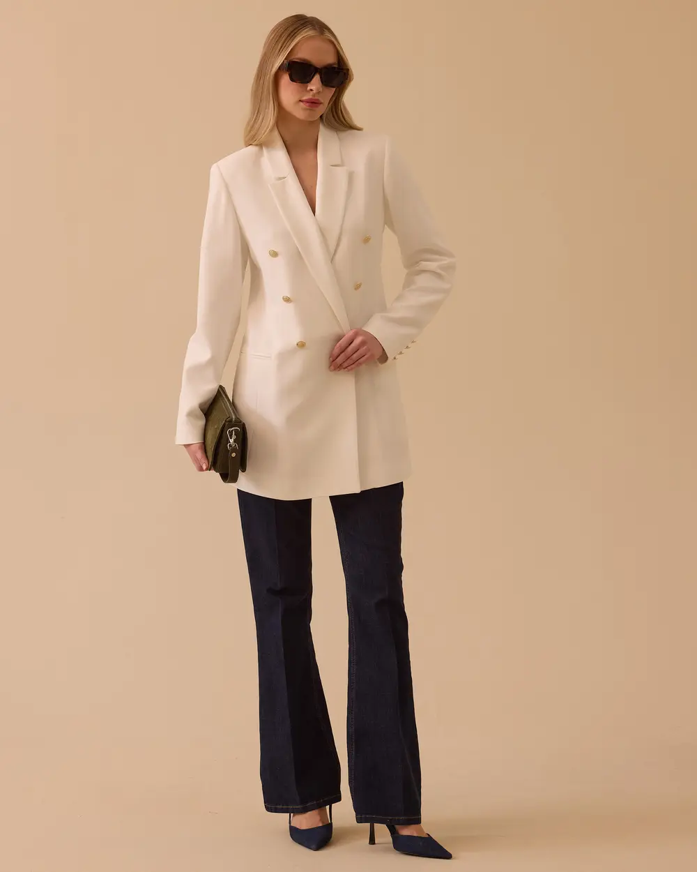 Kruvaze Klasik Ceket