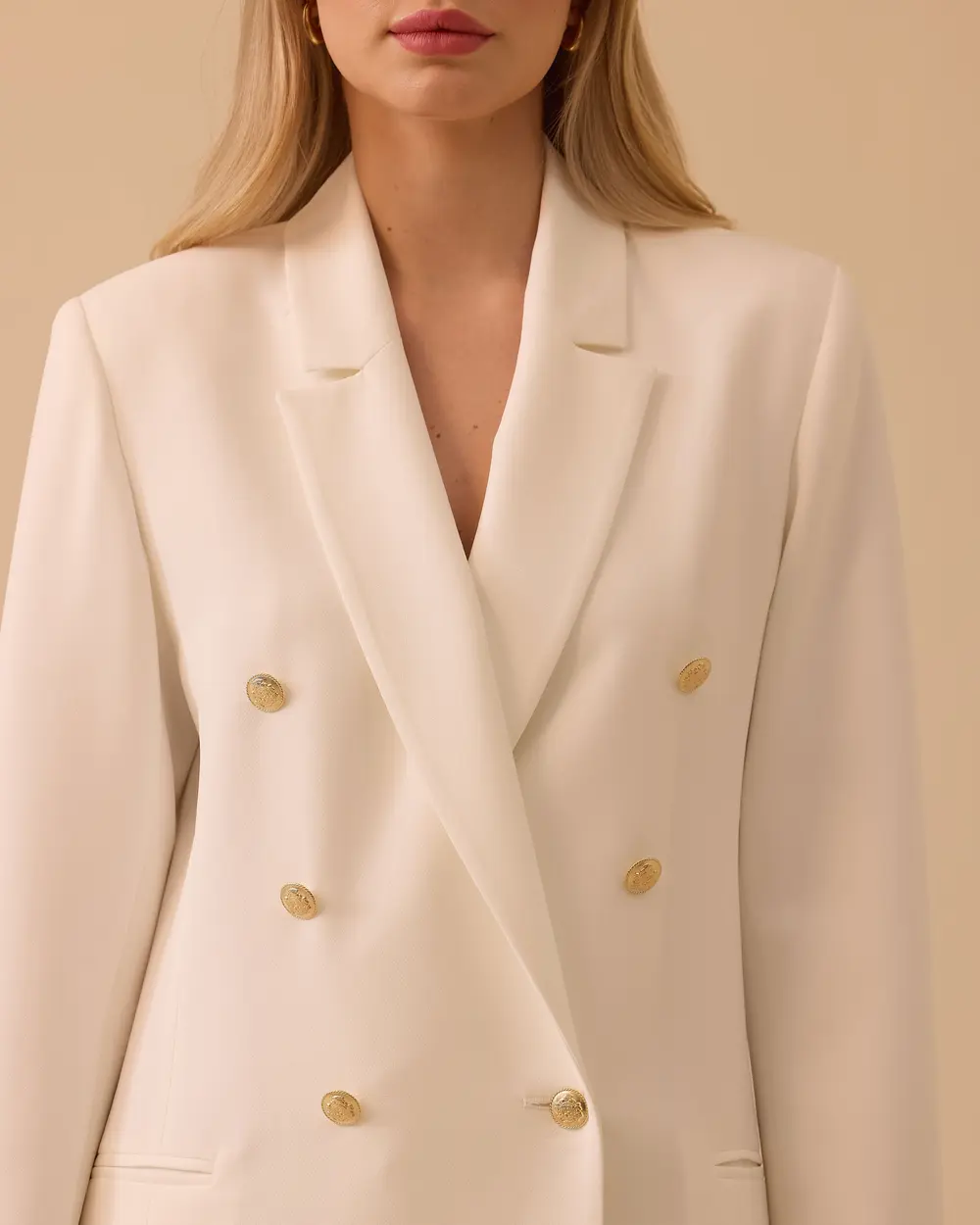 Kruvaze Klasik Ceket