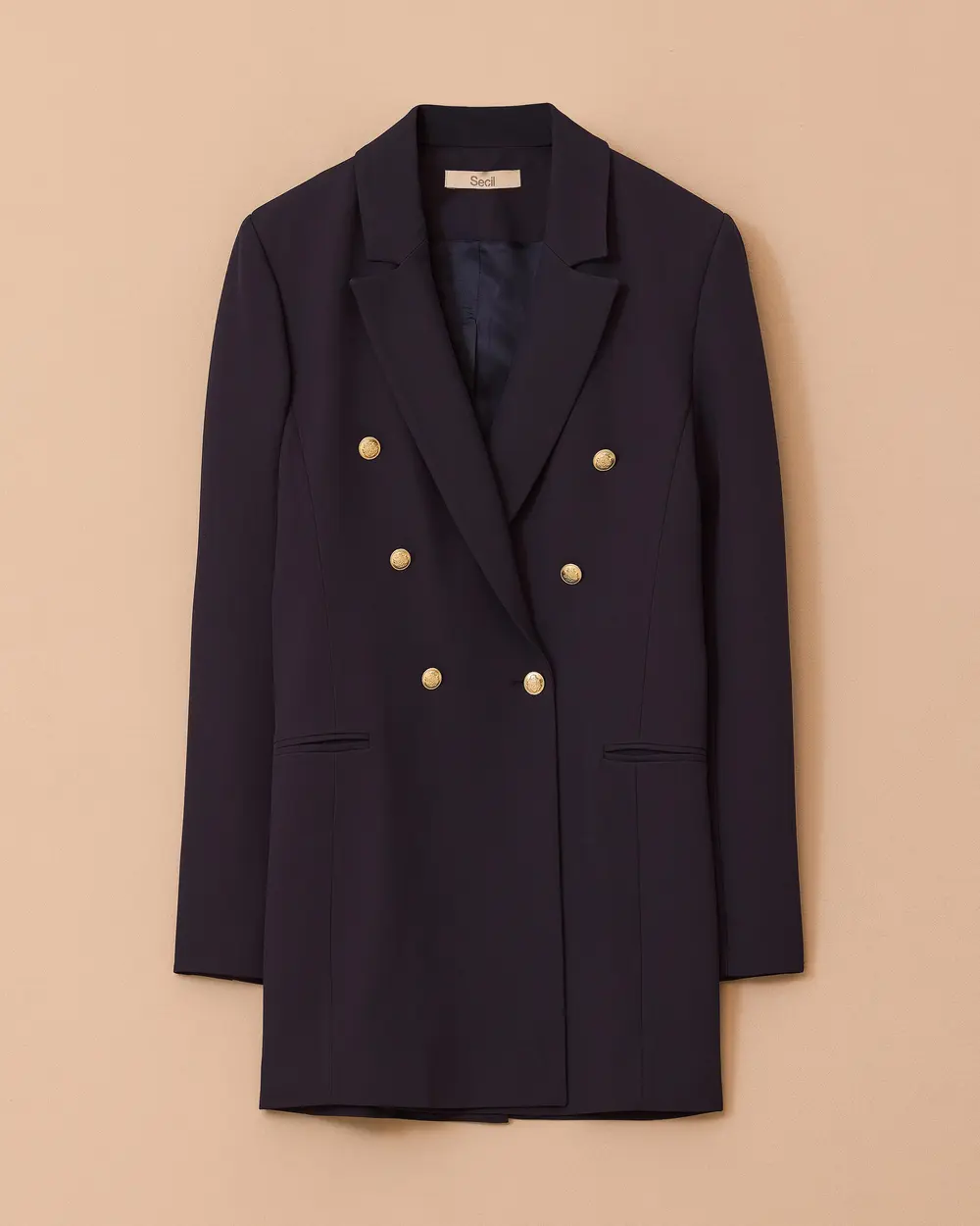 Kruvaze Klasik Ceket