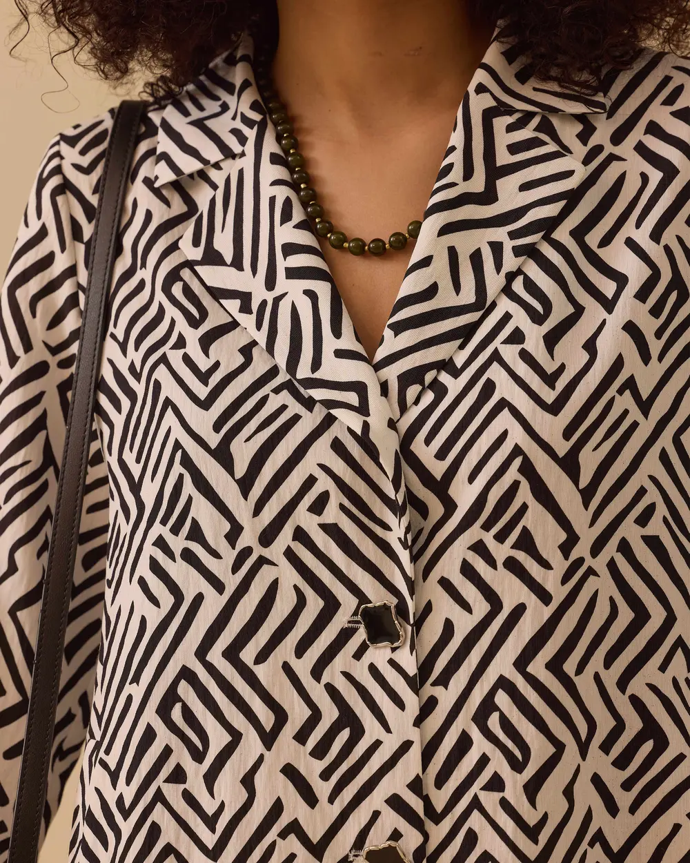 Geometric Patterned Jacket