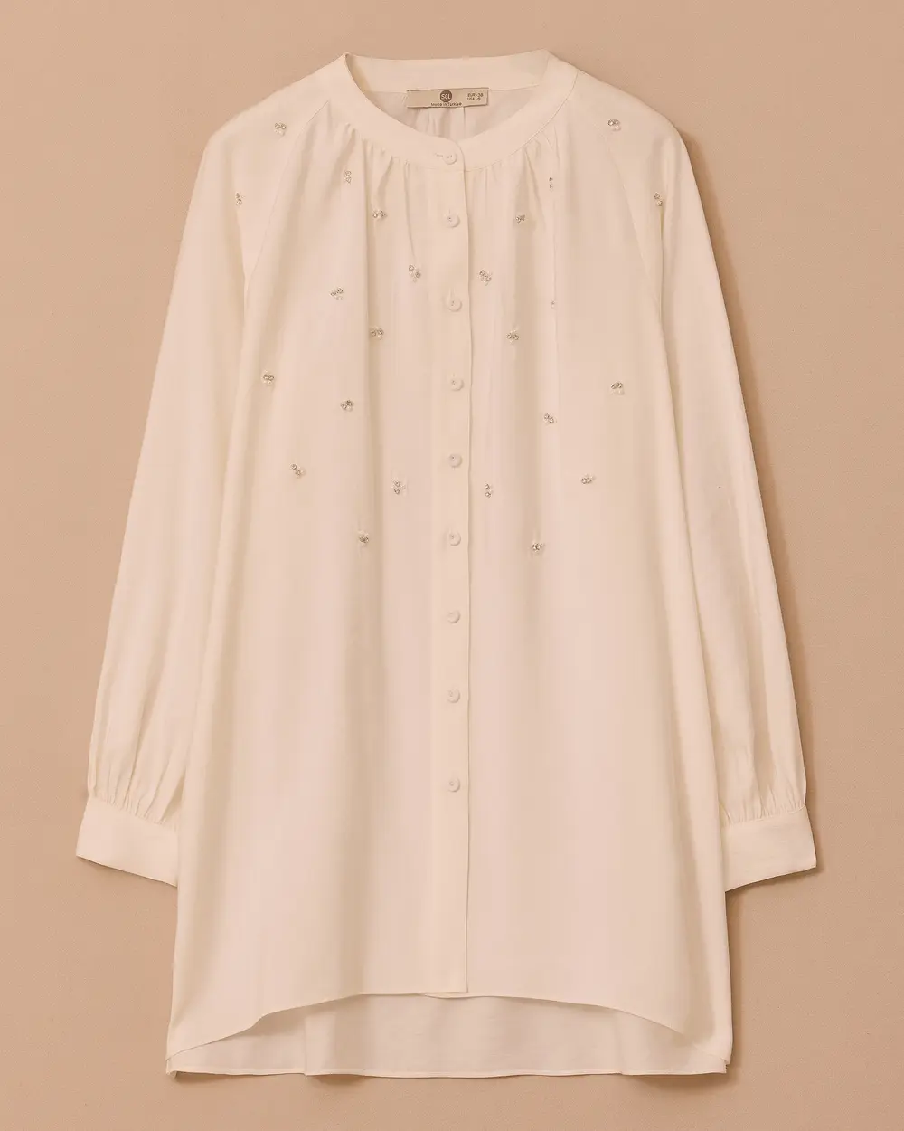 Hakim Yaka Taşlı Tunik