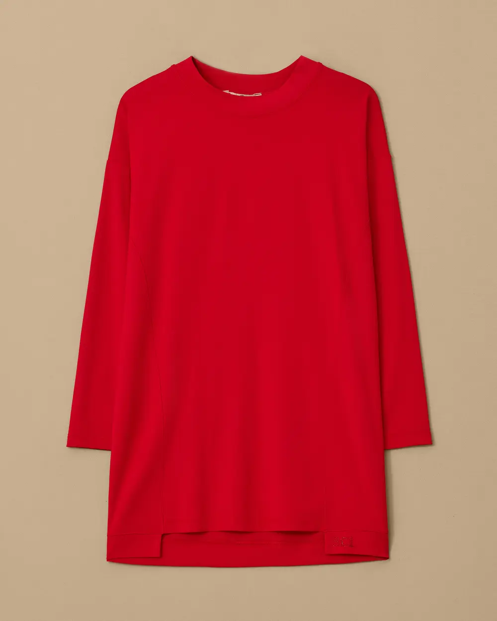 Round Neck Oversized Tunic