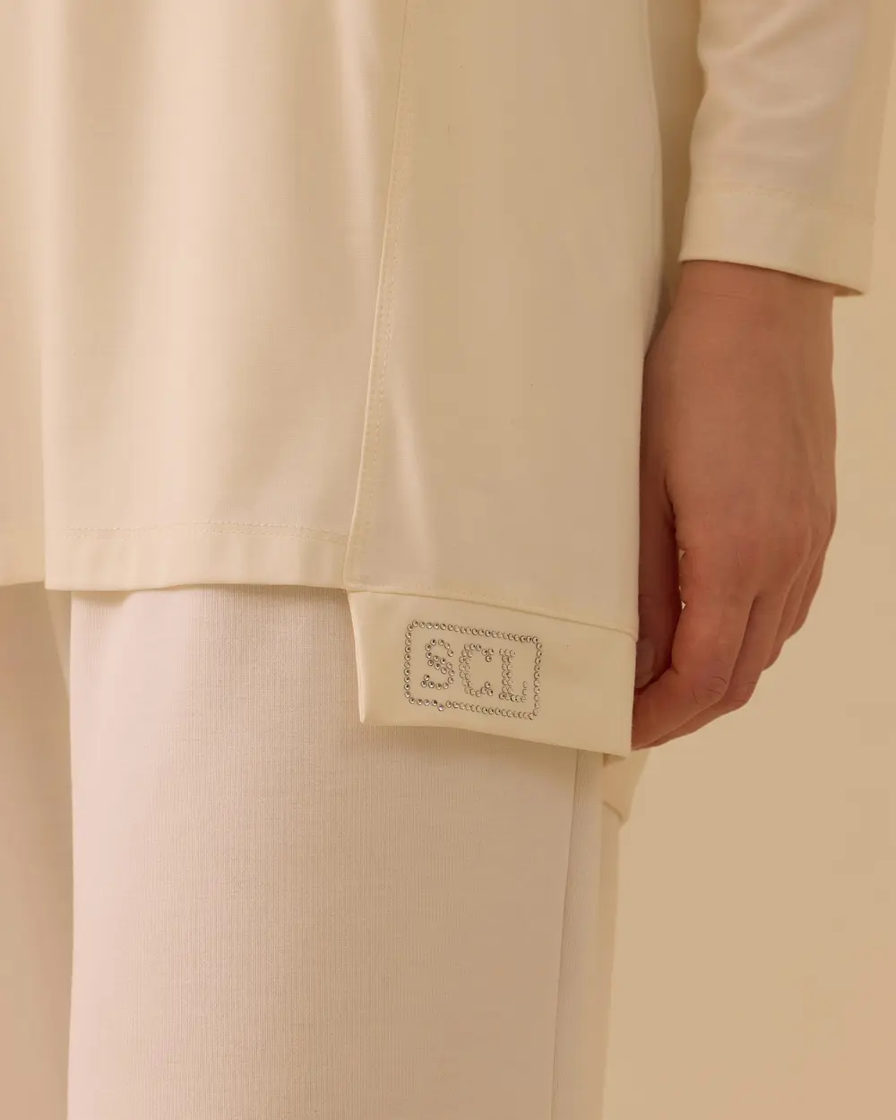 Yuvarlak Yaka Oversize Tunik