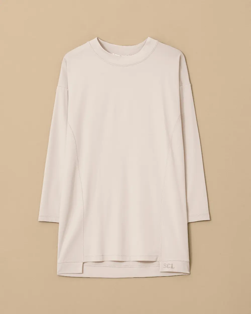 Round Neck Oversized Tunic