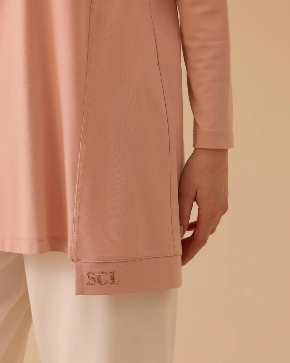 Yuvarlak Yaka Oversize Tunik