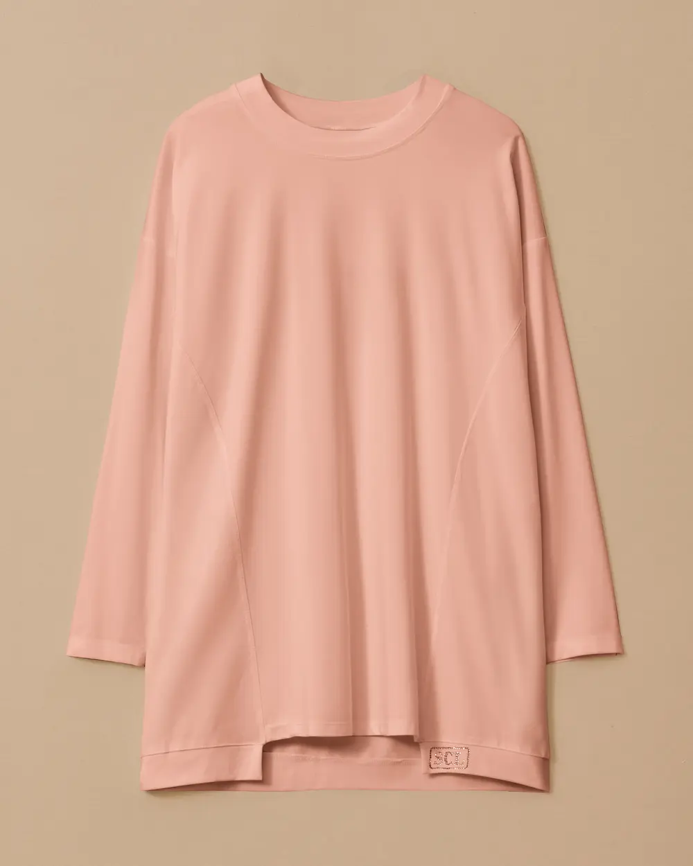 Yuvarlak Yaka Oversize Tunik