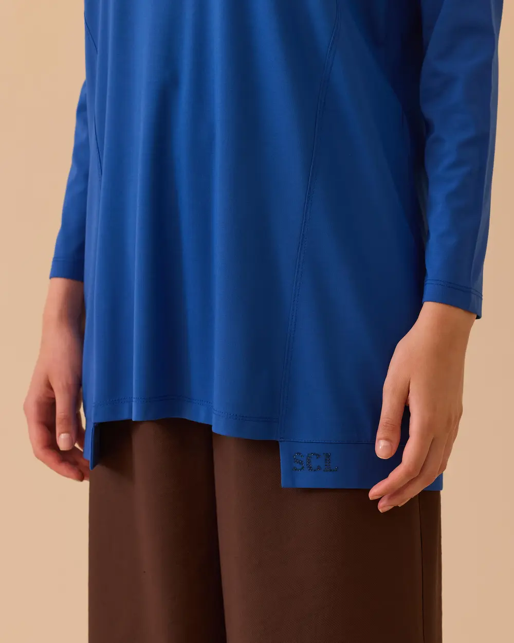 Yuvarlak Yaka Oversize Tunik