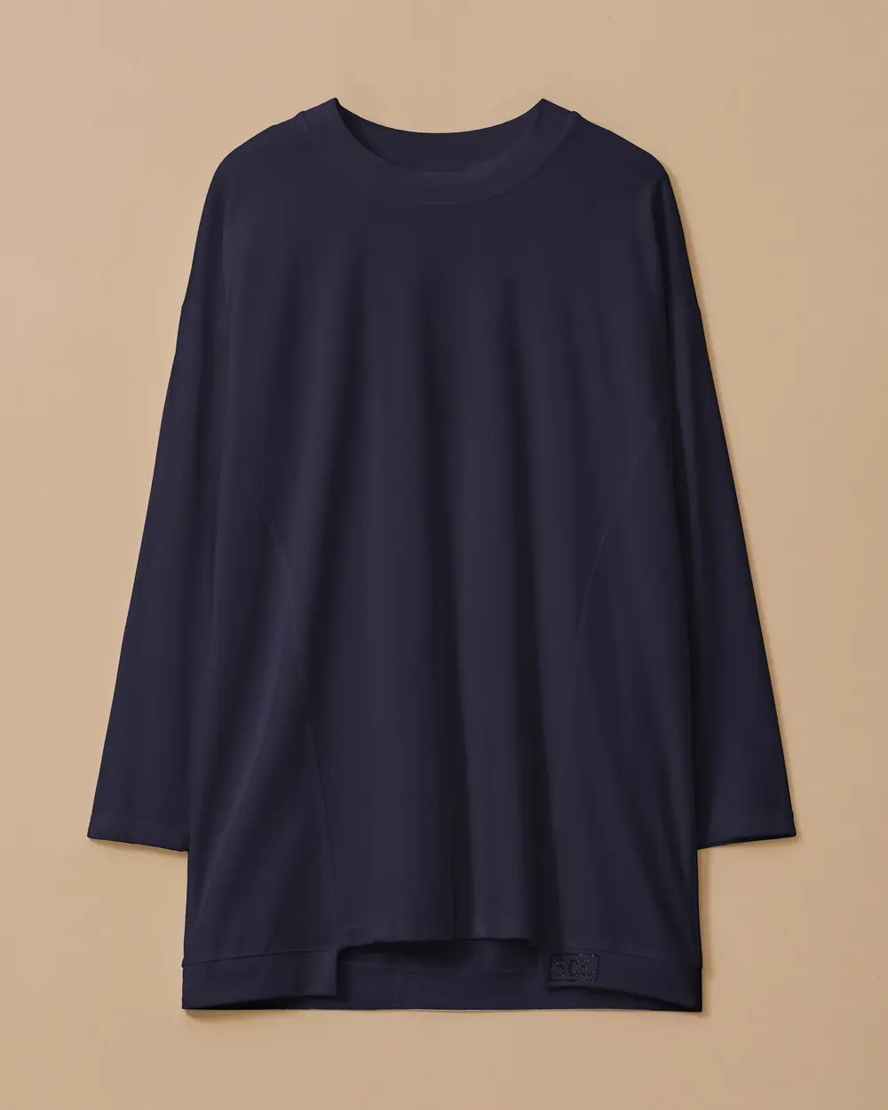 Yuvarlak Yaka Oversize Tunik