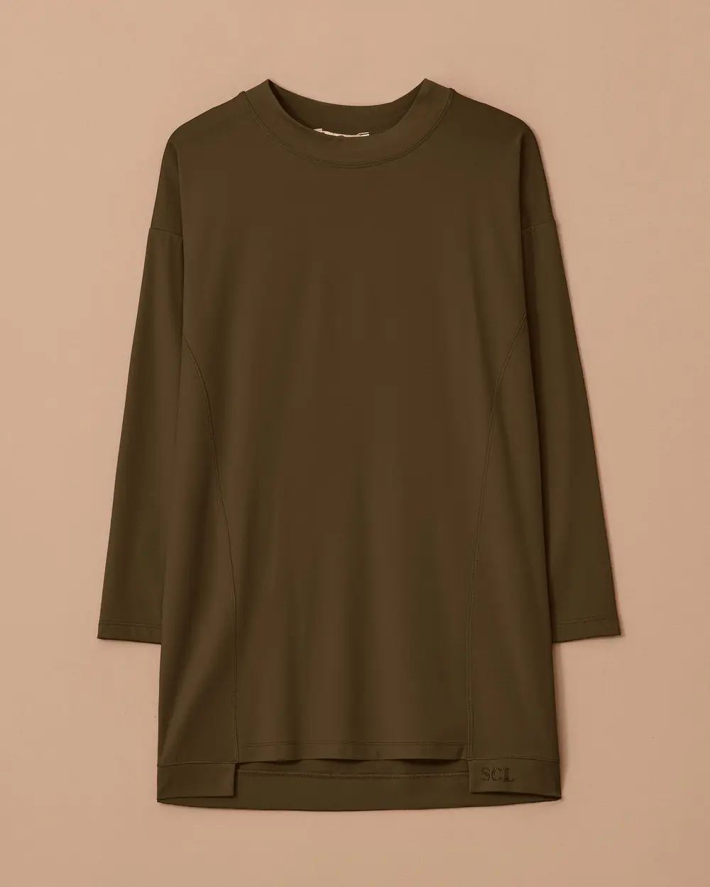 Yuvarlak Yaka Oversize Tunik