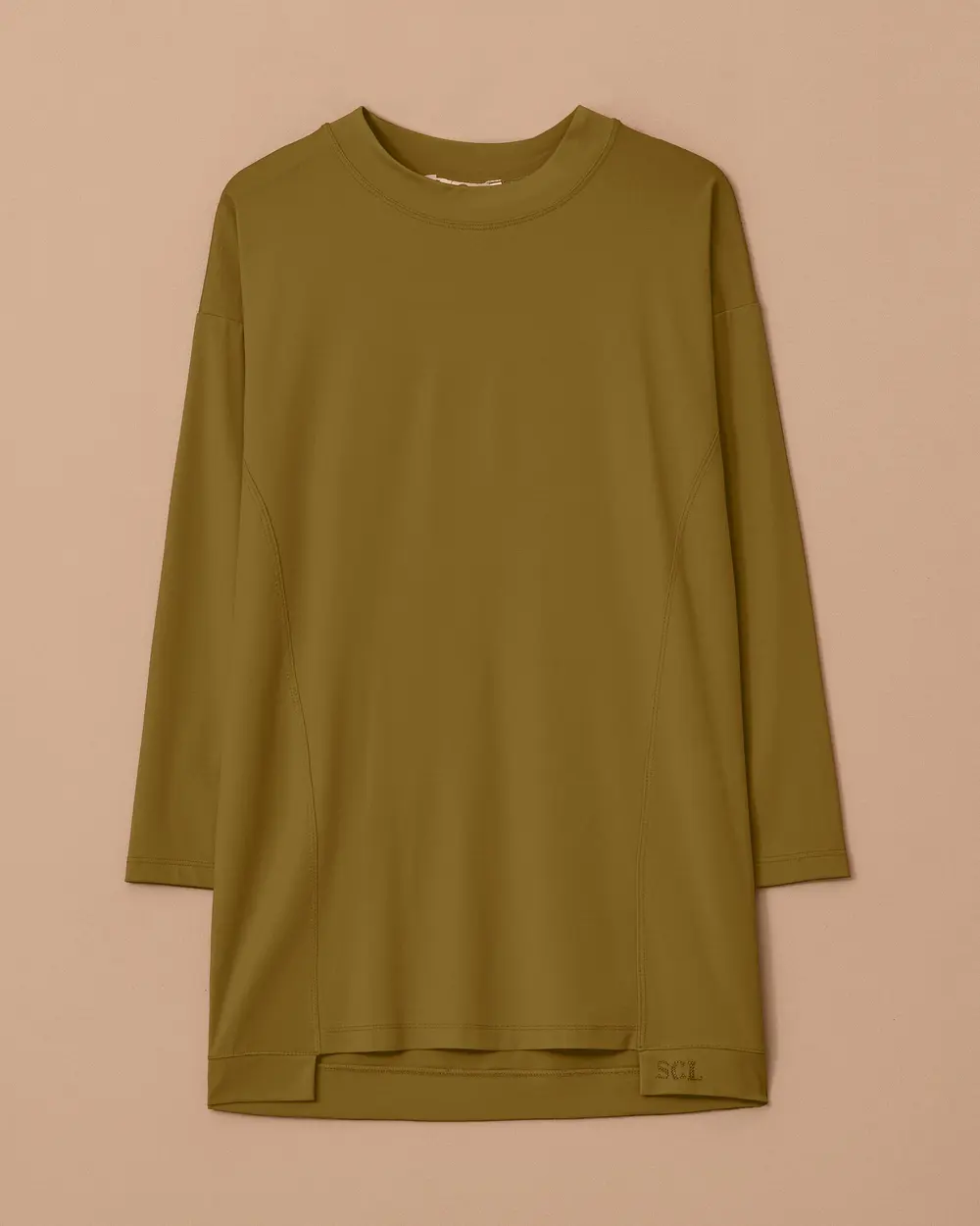 Yuvarlak Yaka Oversize Tunik