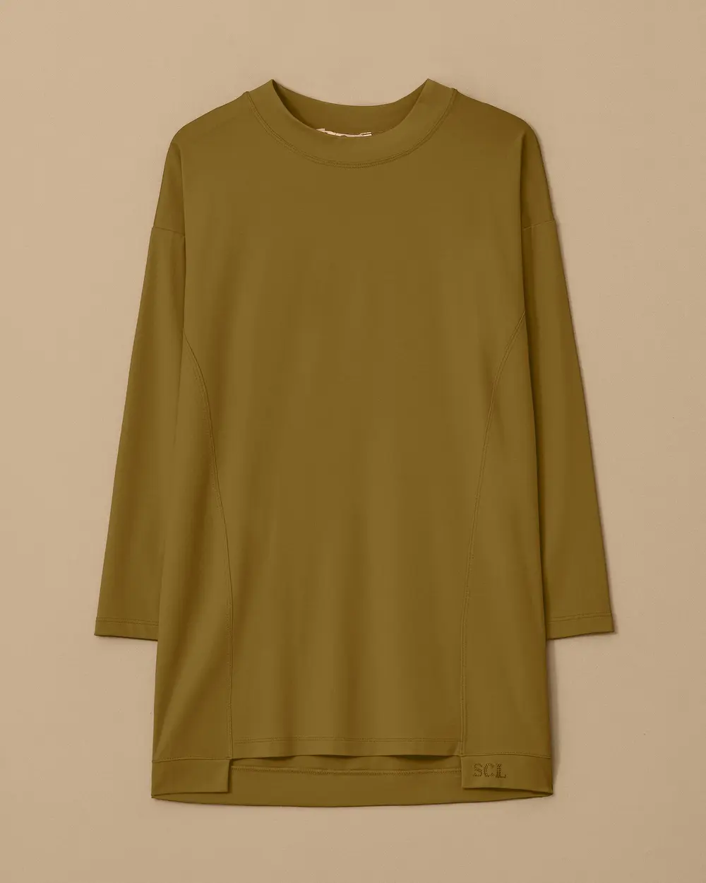 Round Neck Oversized Tunic