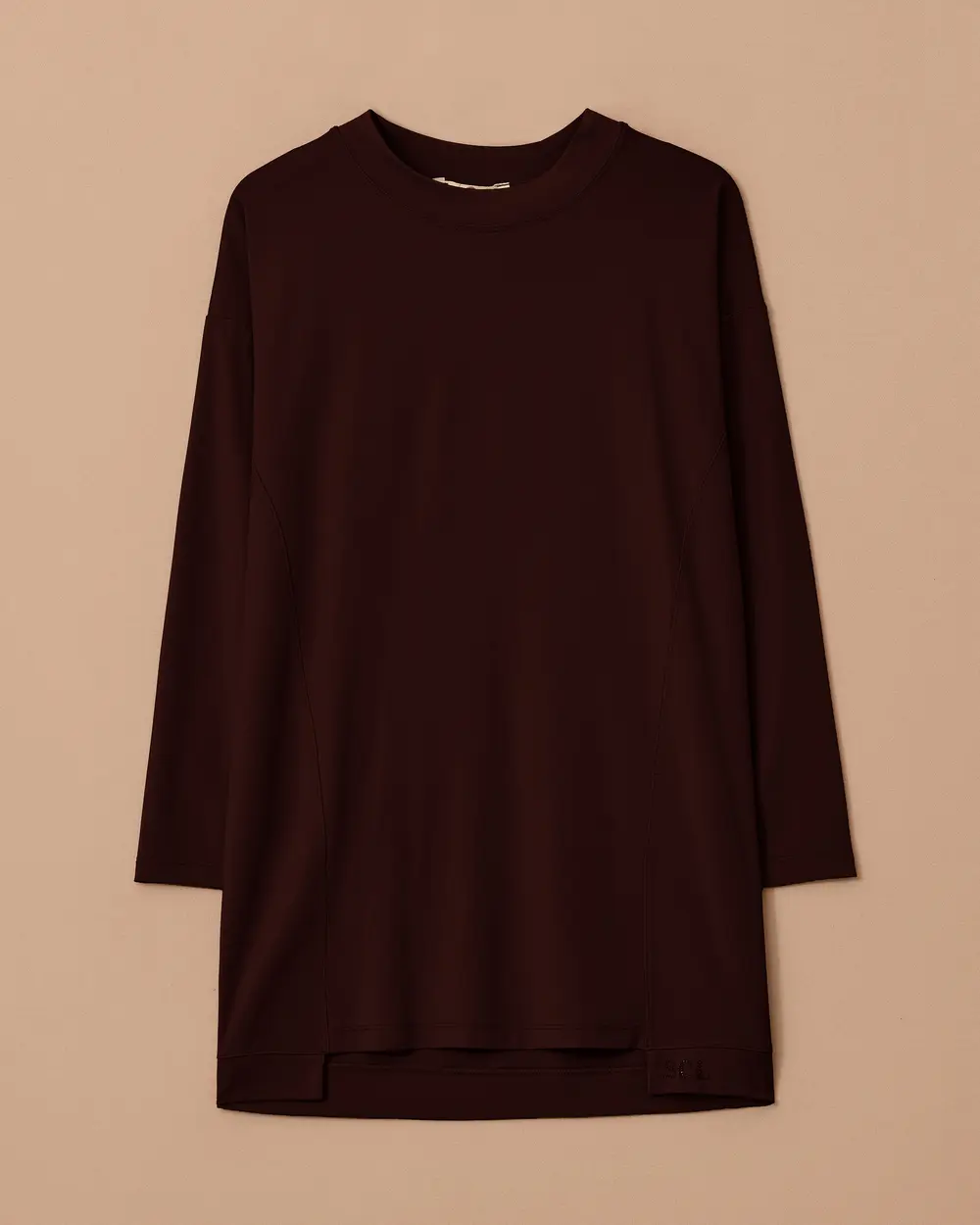 Yuvarlak Yaka Oversize Tunik