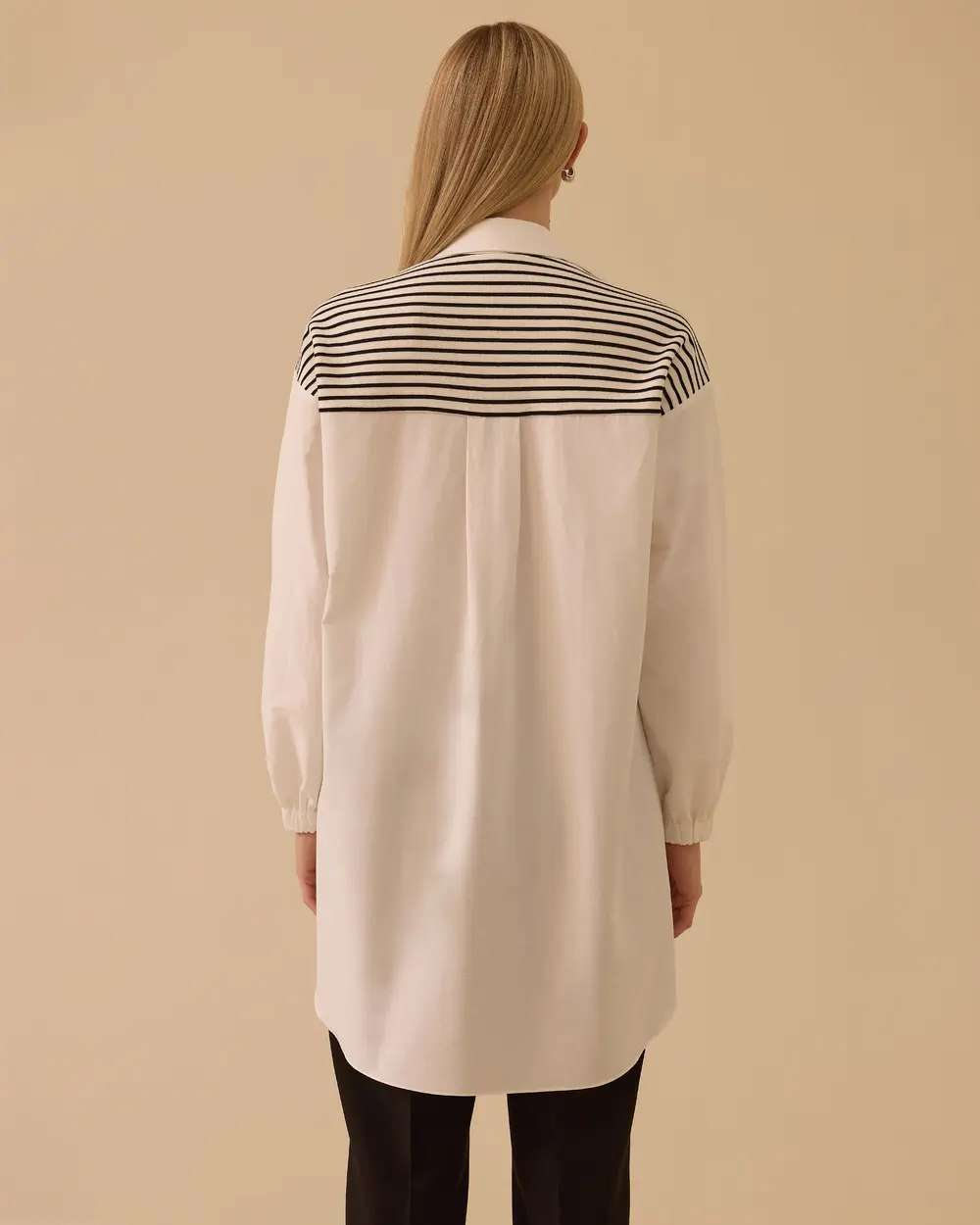 Bağlamalı Fermuarlı Tunik