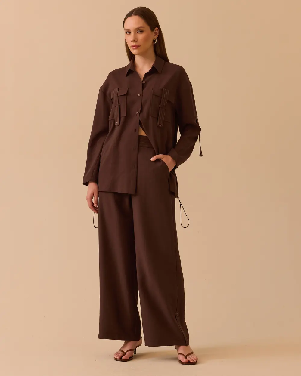Button Detailed Tunic