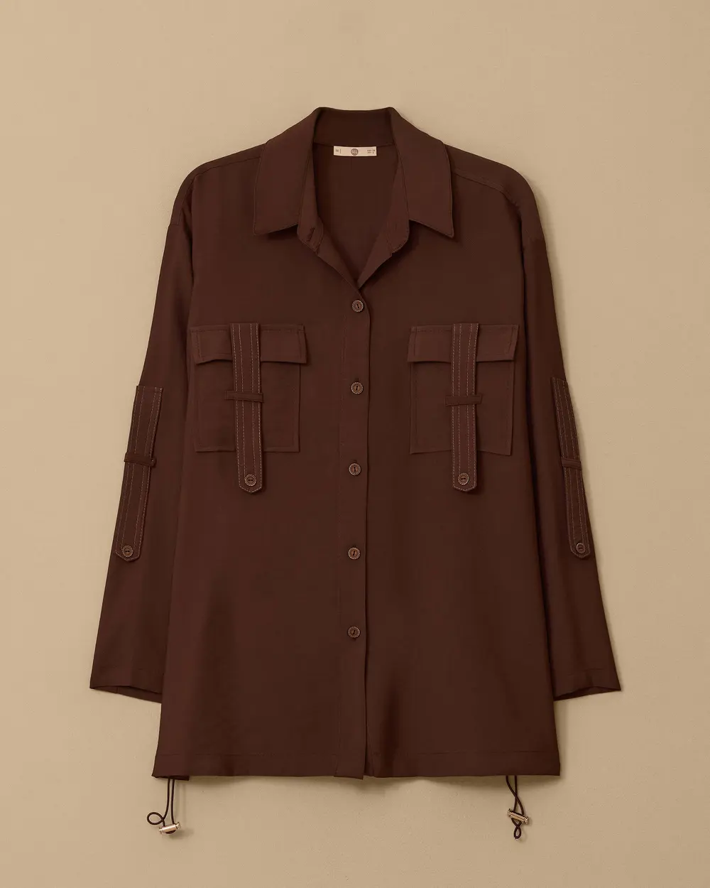Button Detailed Tunic