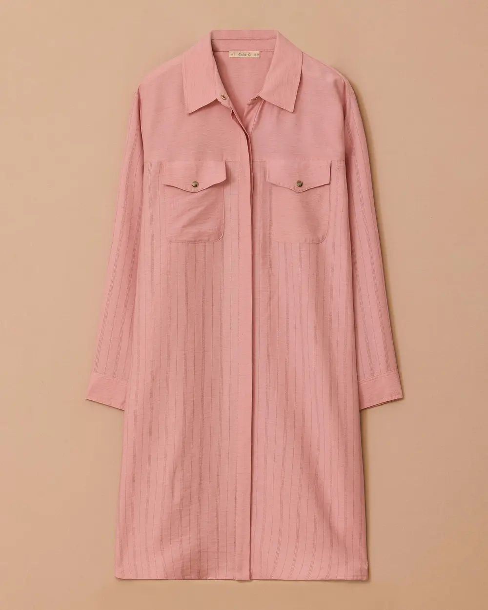 Plus Size Pocket Detailed Tunic