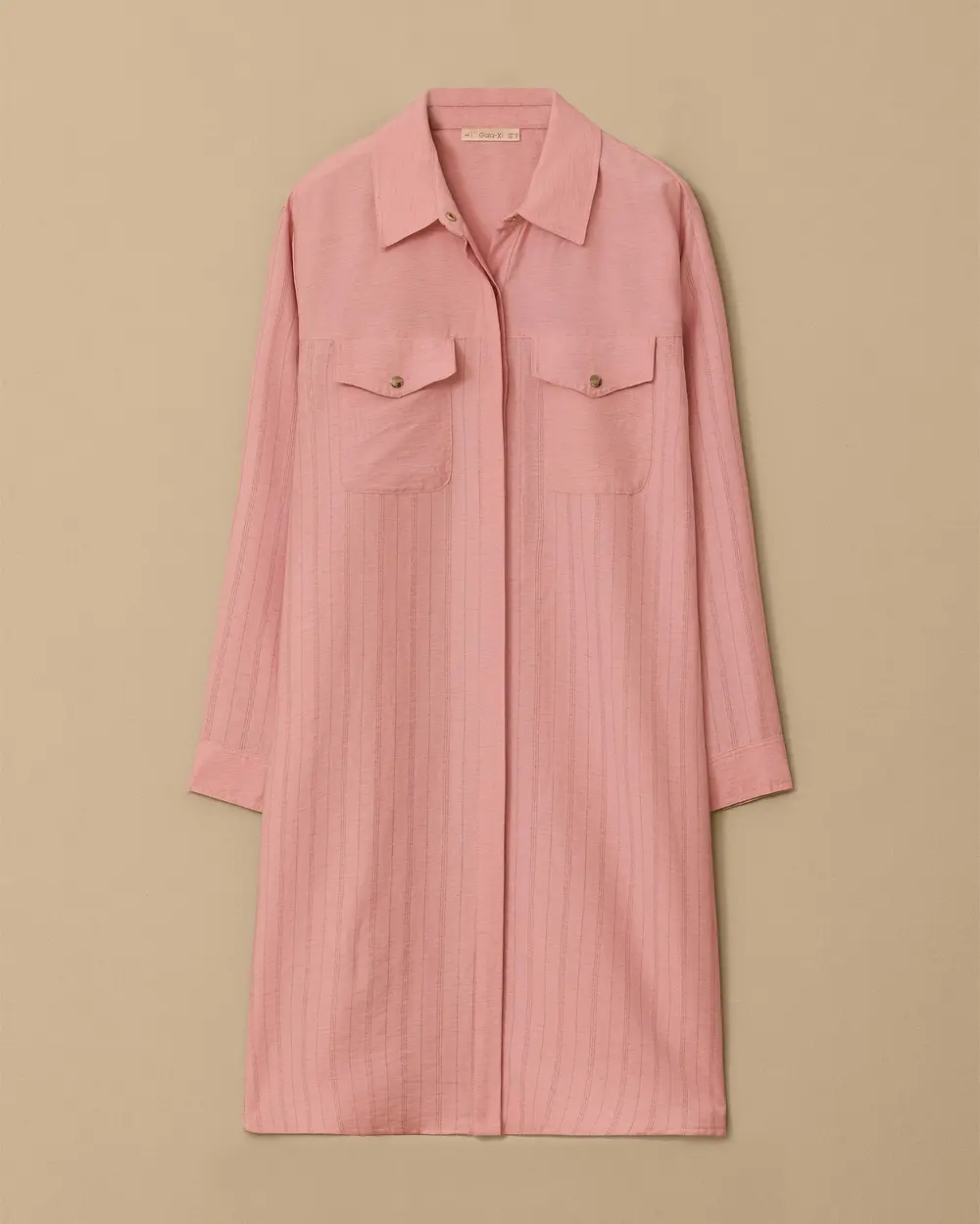 Plus Size Pocket Detailed Tunic