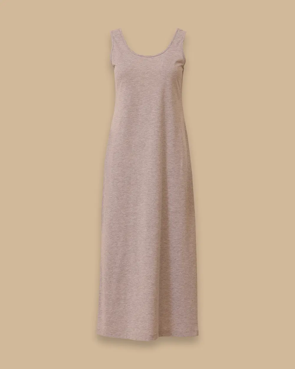 Sleeveless Basic Combed Dress