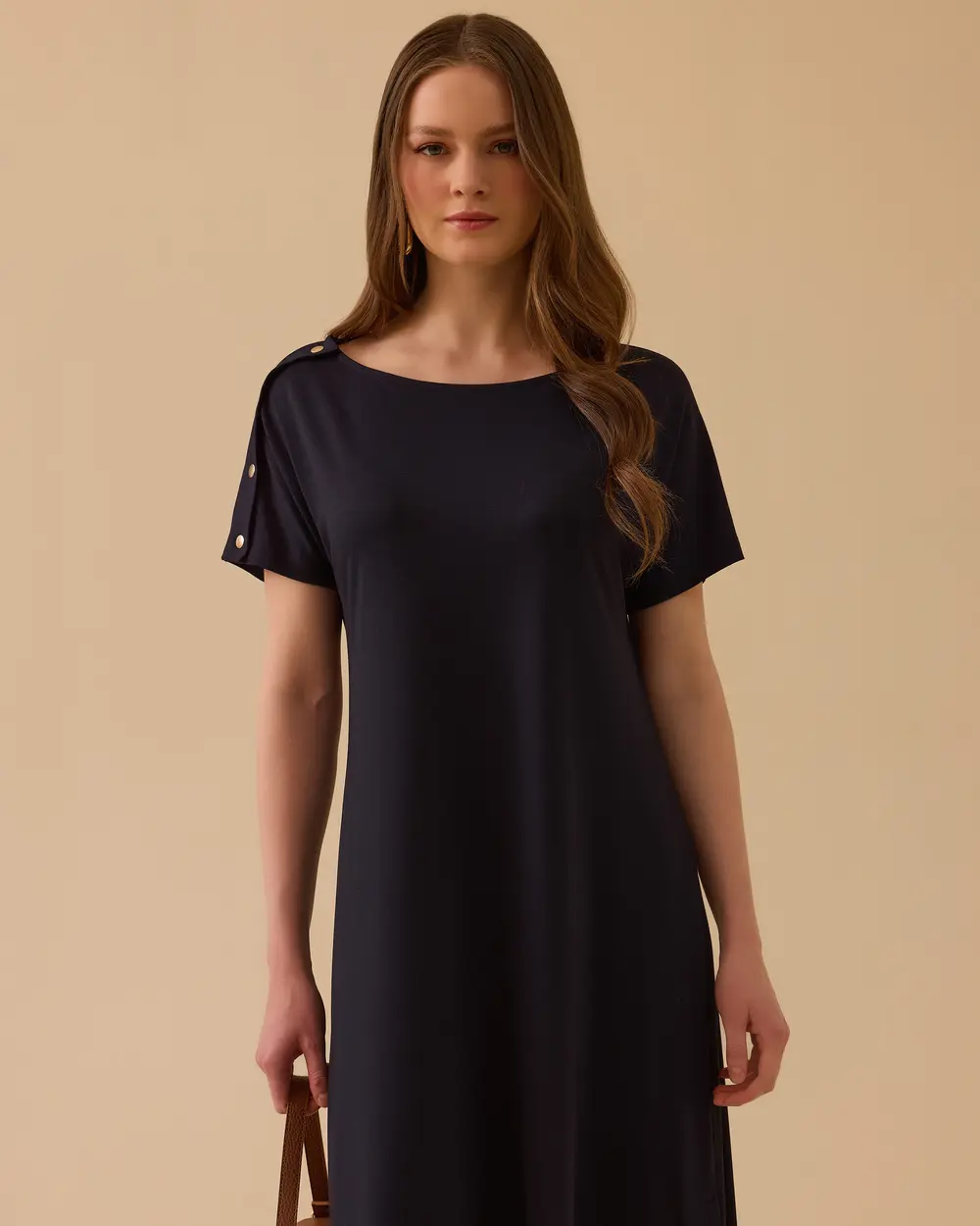 Relaxed-Fit Cotton Dress