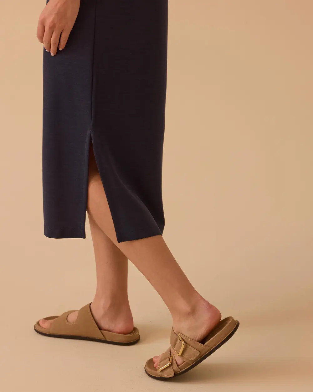 Polo Yaka Kısa Kollu Basic Elbise