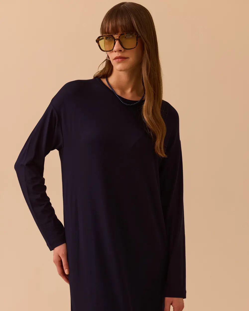 Relaxed Fit Combed Dress