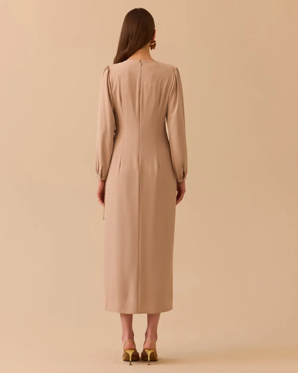 Accessory Detailed Dress