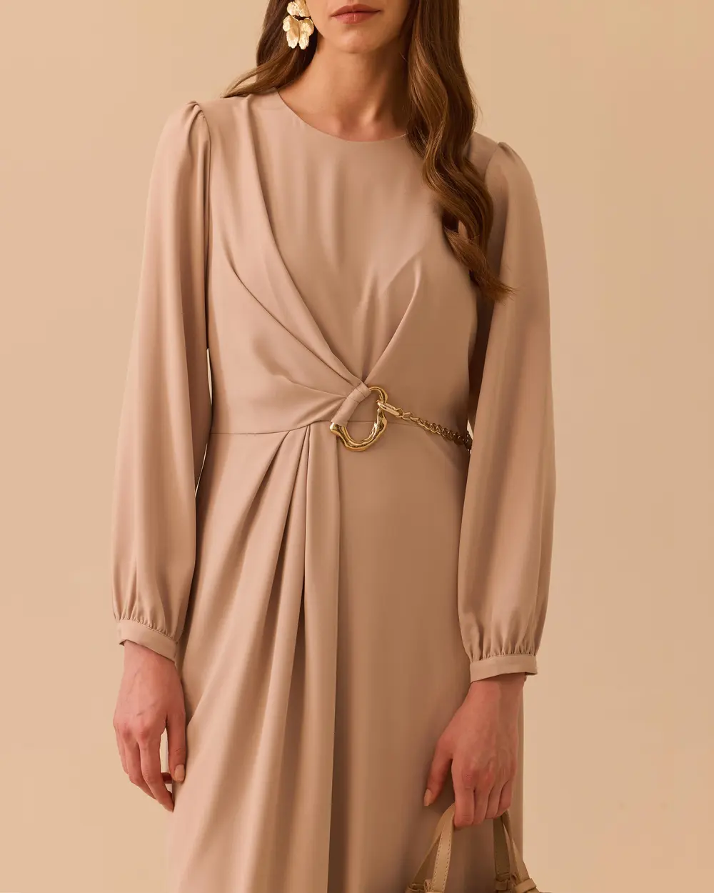 Accessory Detailed Dress