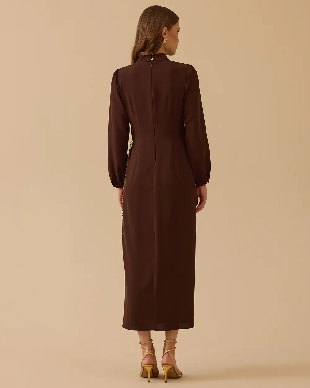 Accessory Detailed Dress