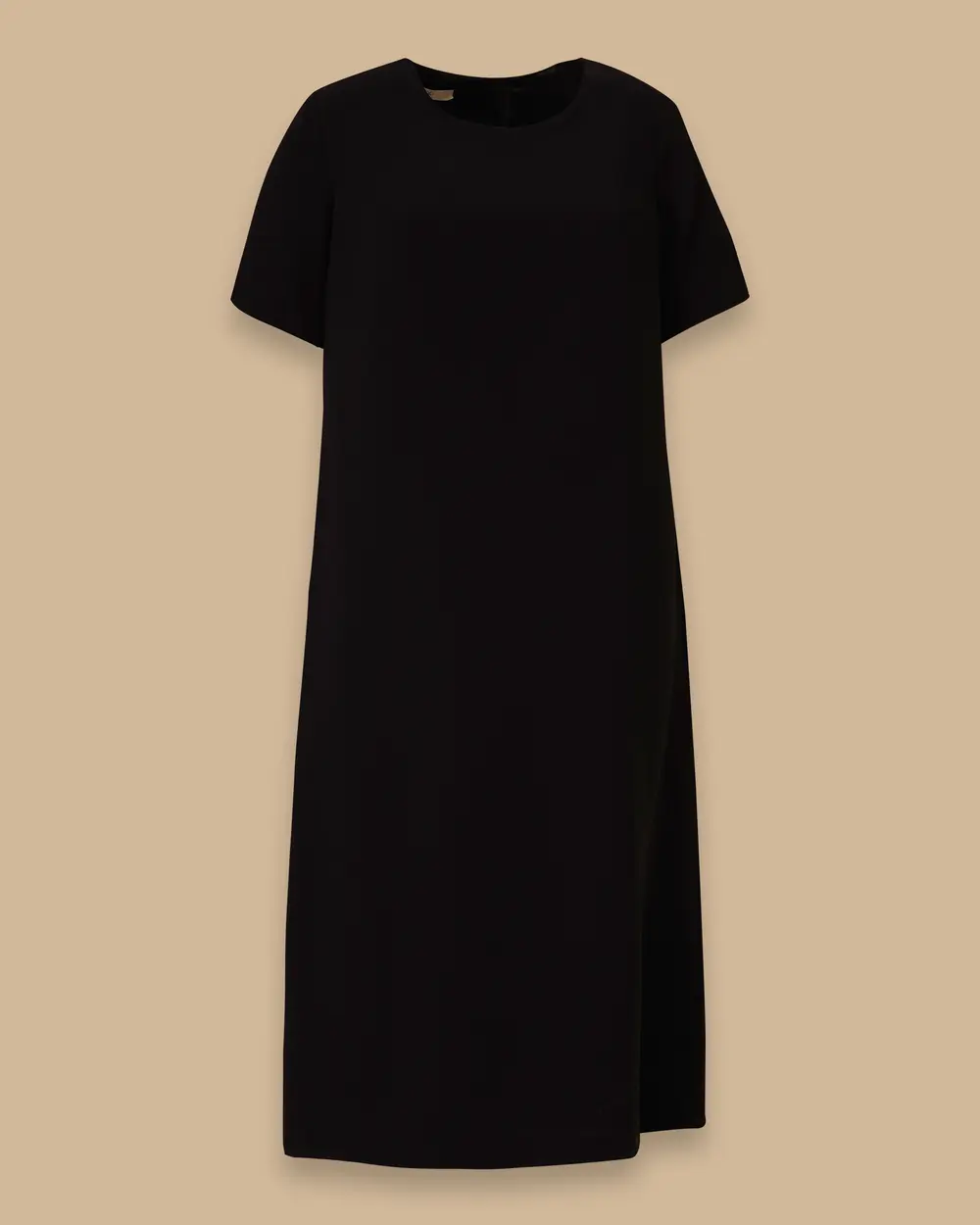 Büyük Beden Kısa Kollu Basic Elbise