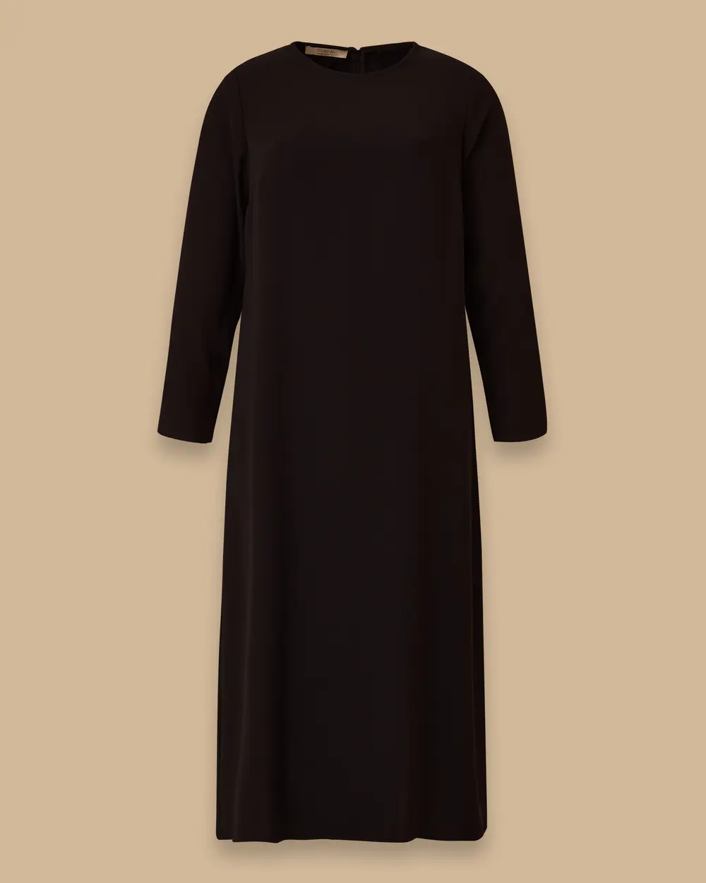 Büyük Beden Midi Basic Elbise