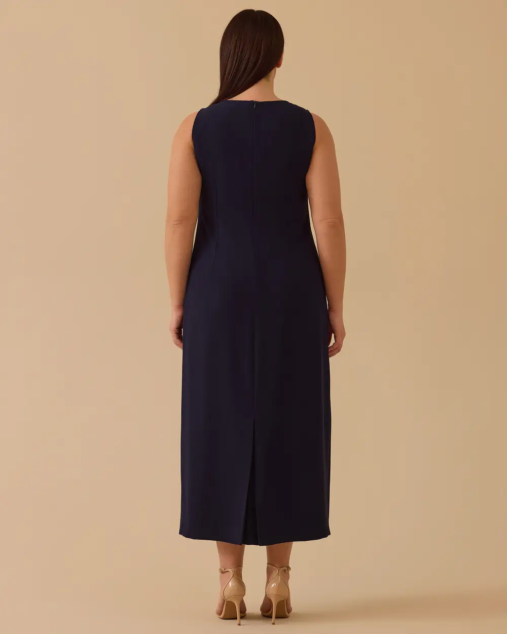 Büyük Beden Basic Uzun Elbise