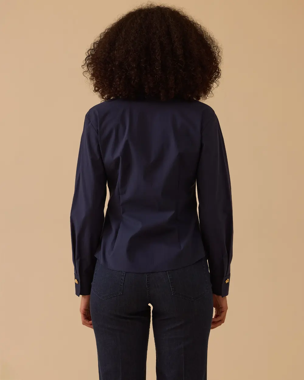 Pile Detaylı Kruvaze Gömlek