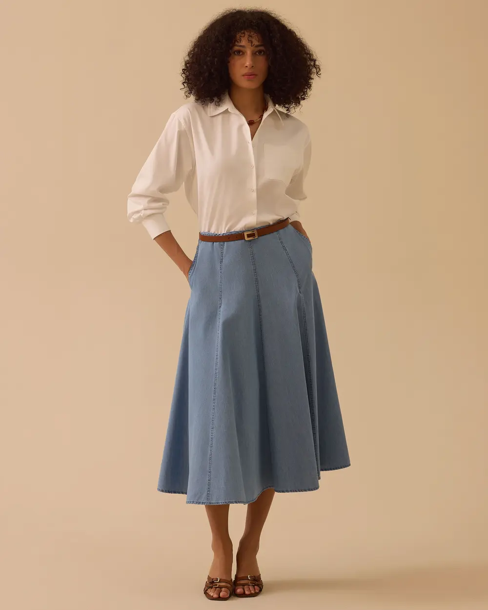 Cep Detaylı Koton Gömlek