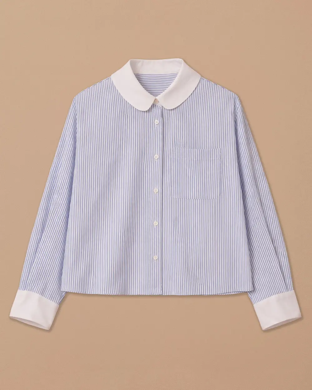 Çizgili Bel Boy Gömlek
