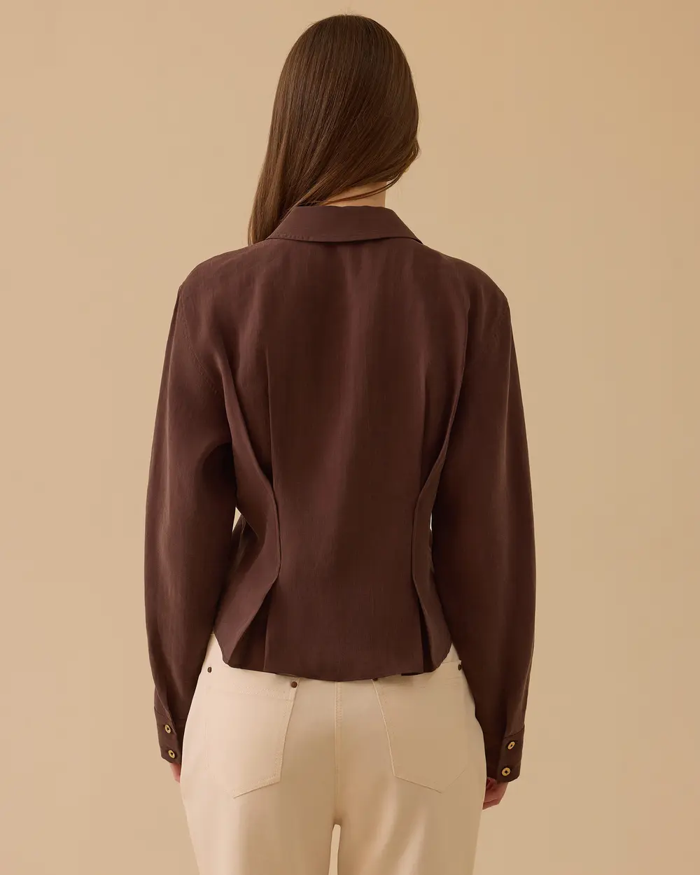 Pile Detaylı Bel Boy Gömlek