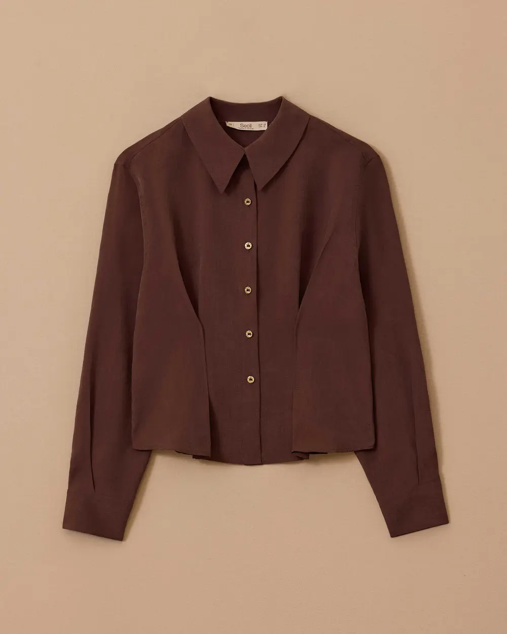 Pile Detaylı Bel Boy Gömlek