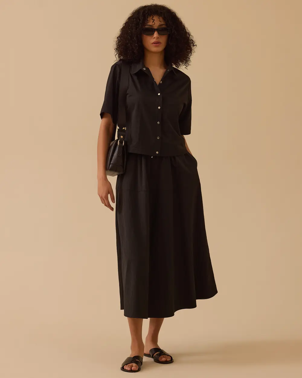 Çitçıt Düğmeli Bel Boy Gömlek