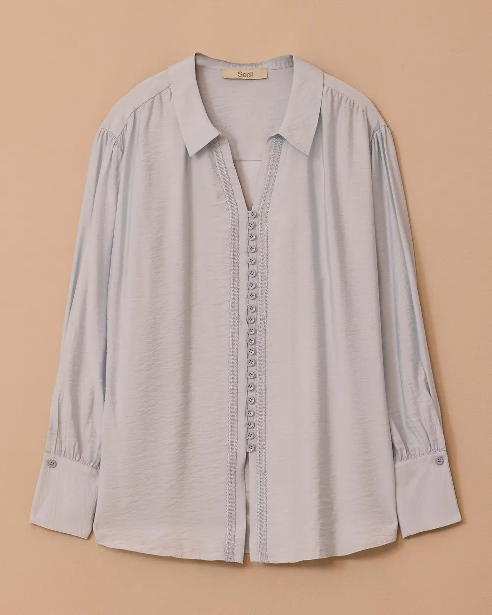 Buttoned Seersucker Shirt