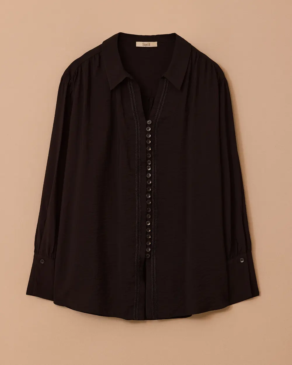 Buttoned Seersucker Shirt