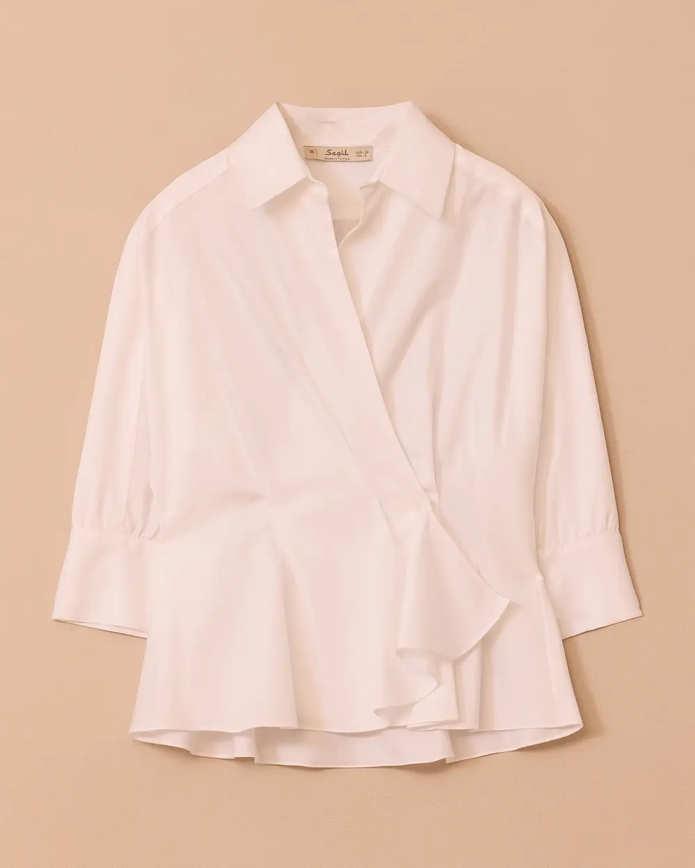 Striped Double-breasted Shirt