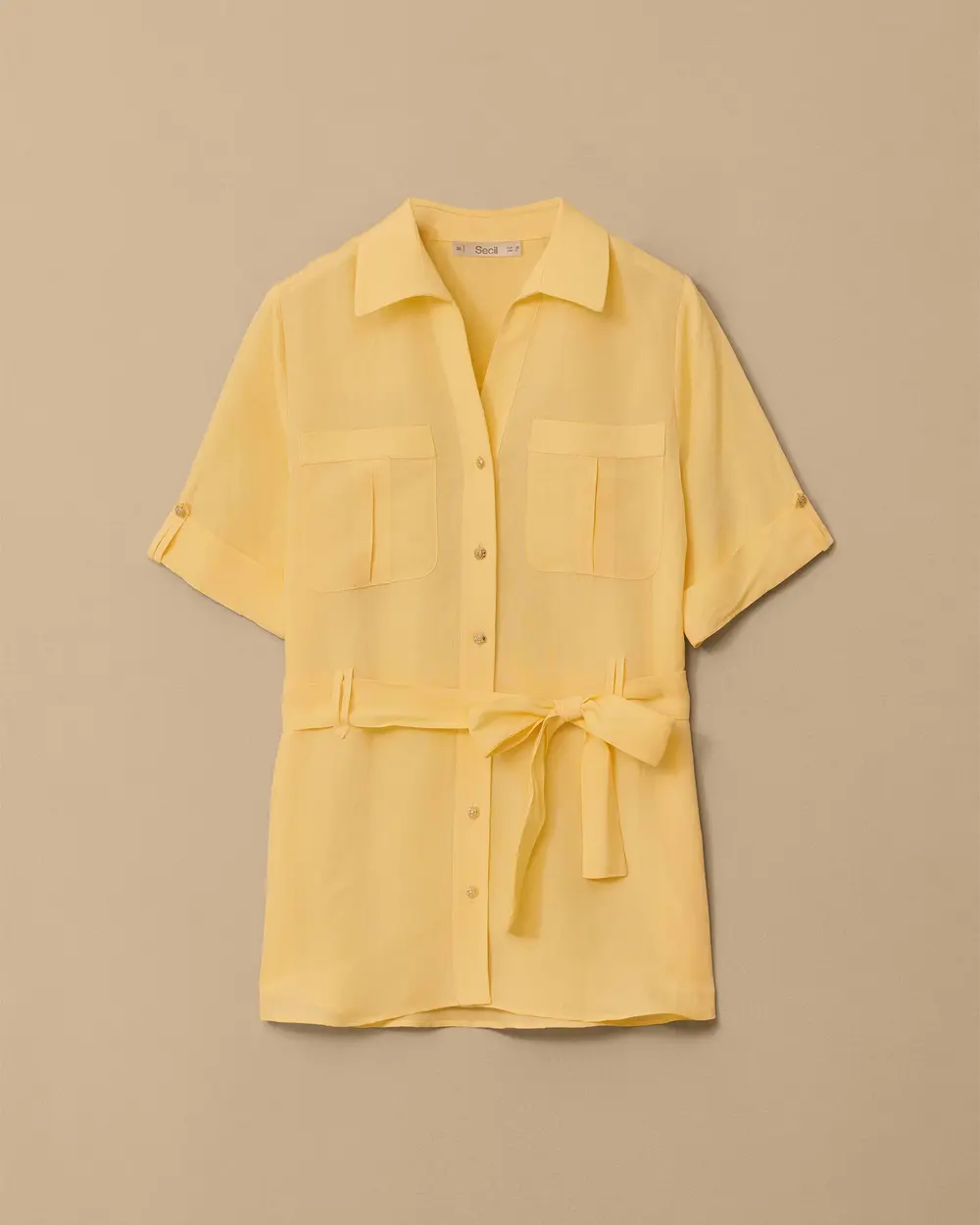 Shirt with Binding Detail