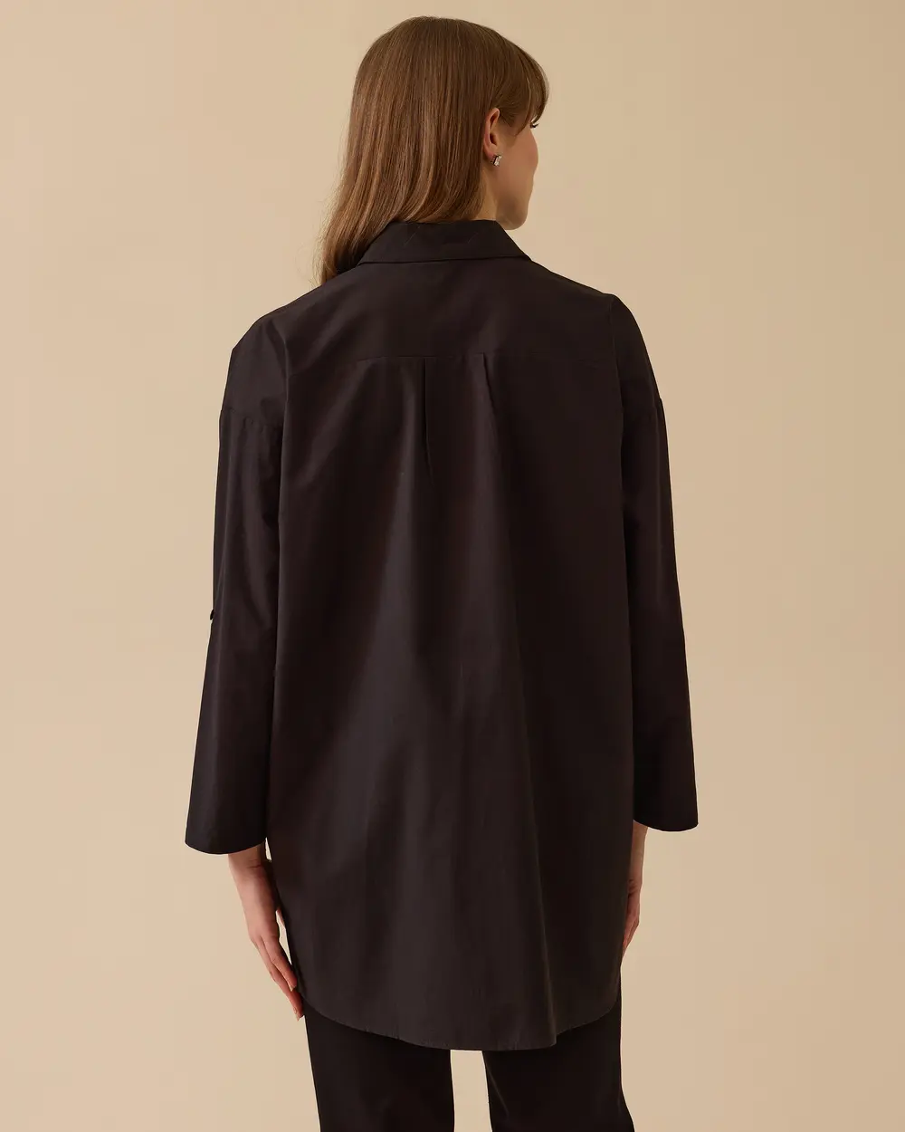 Oversized Foldable Sleeve Shirt
